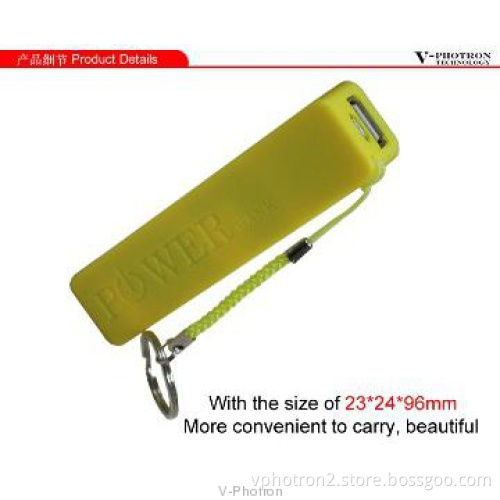 many color and mini USB Moblie power bank 2600mAh